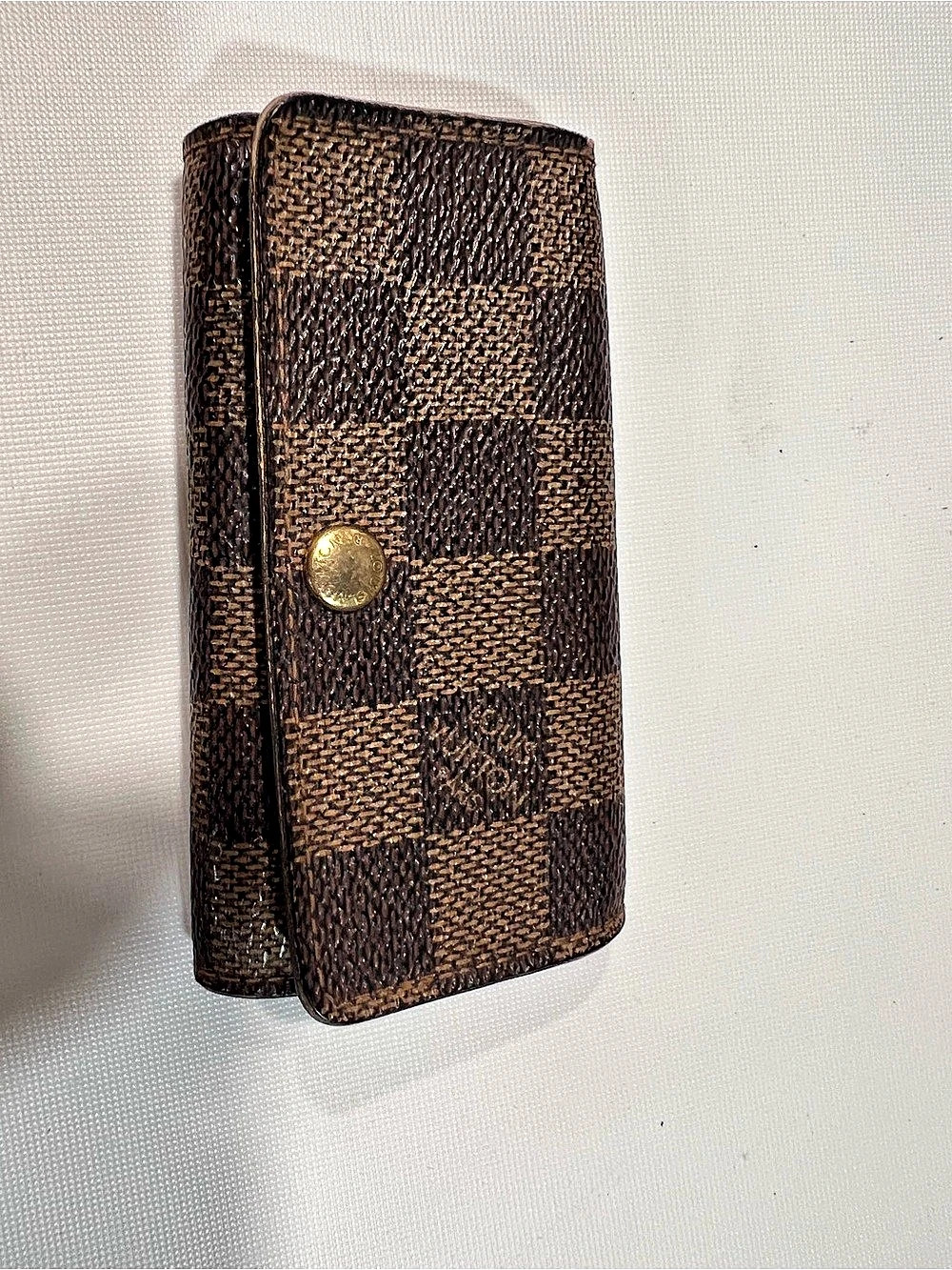 Louis Vuitton Damier Ebene Multiclés 4 Key Holder in Brown